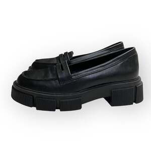 New Look Love Comfort Chunky Loafer Black Women’s 6